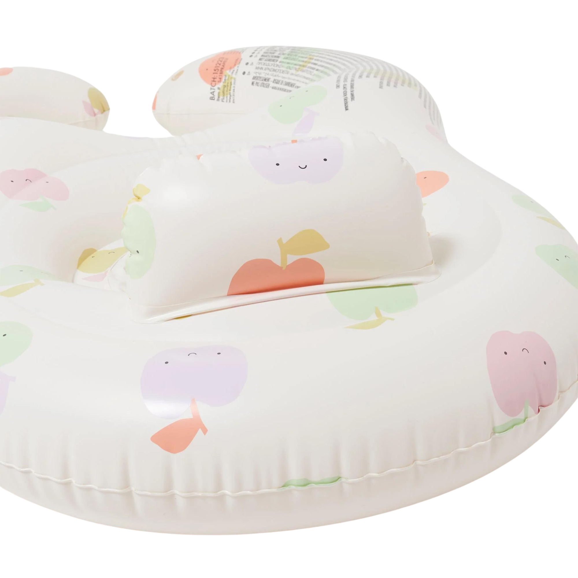 Baby swimming ring for two - Apple Sorbet Multi