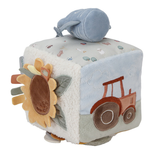 Soft activity cube Little Farm