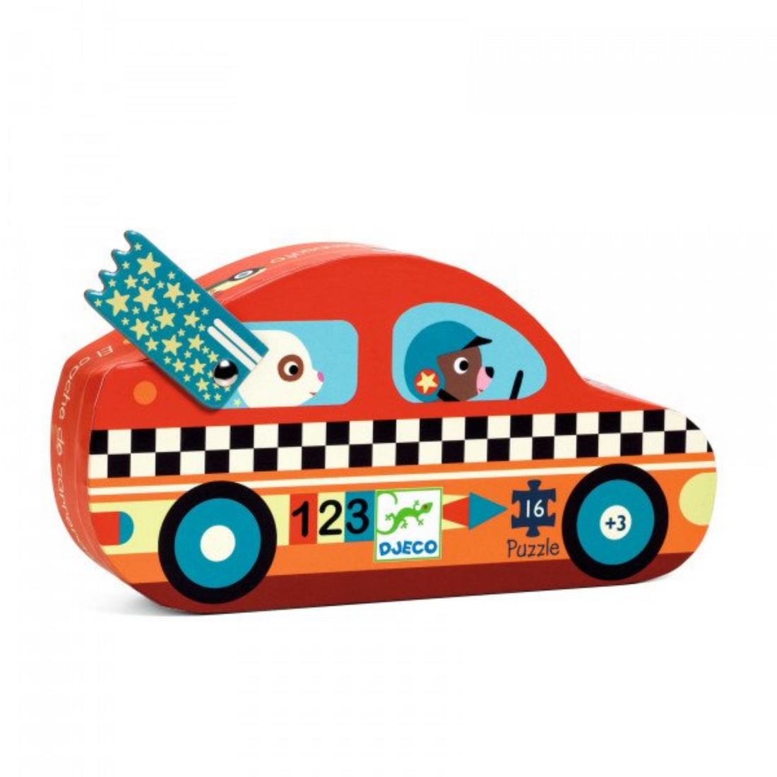 Silhouette puzzle - Sports car