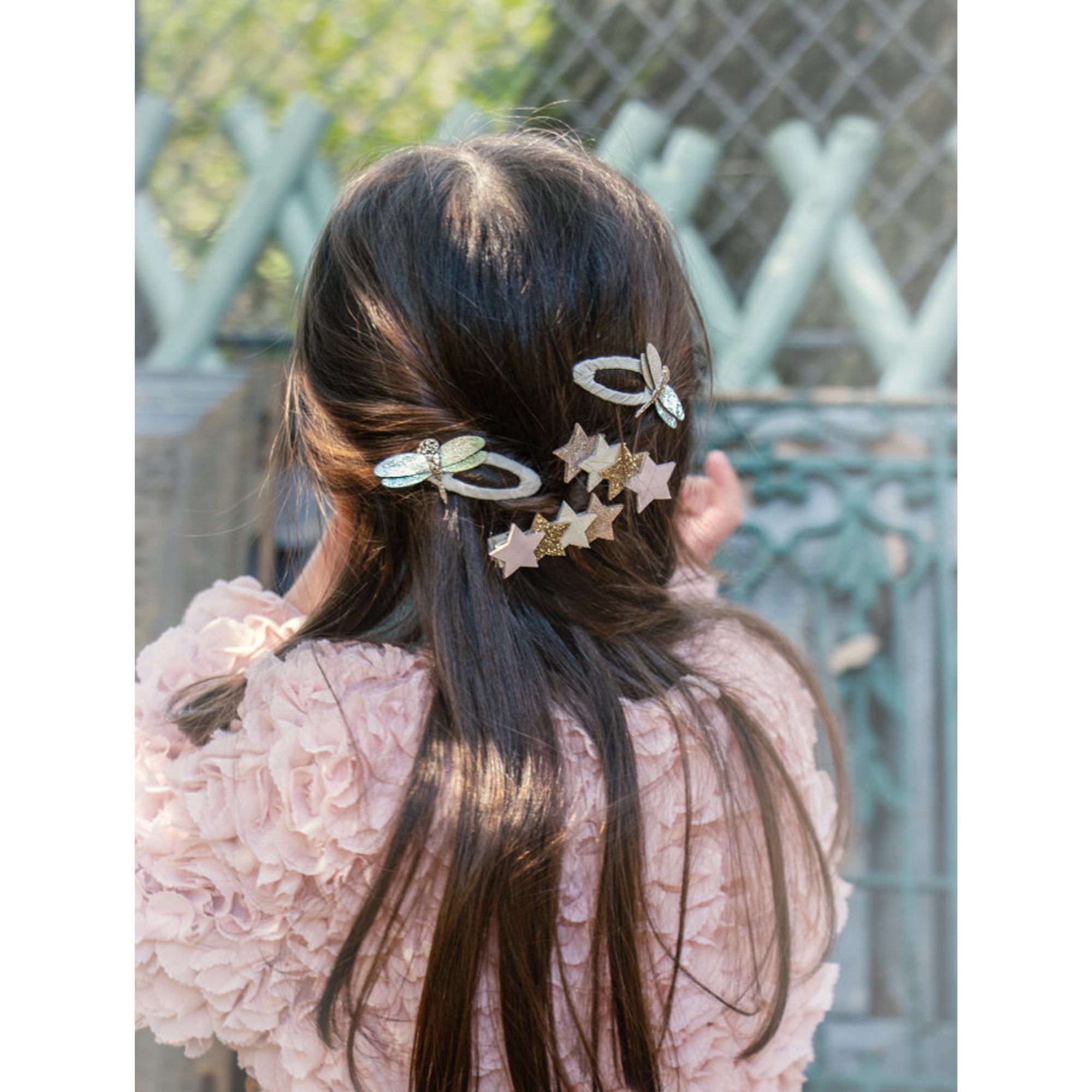 Hair clips - Enchanted Shimmer Star