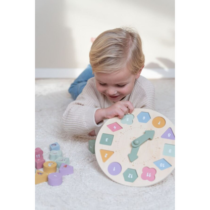 Little Dutch Wooden puzzle Clock