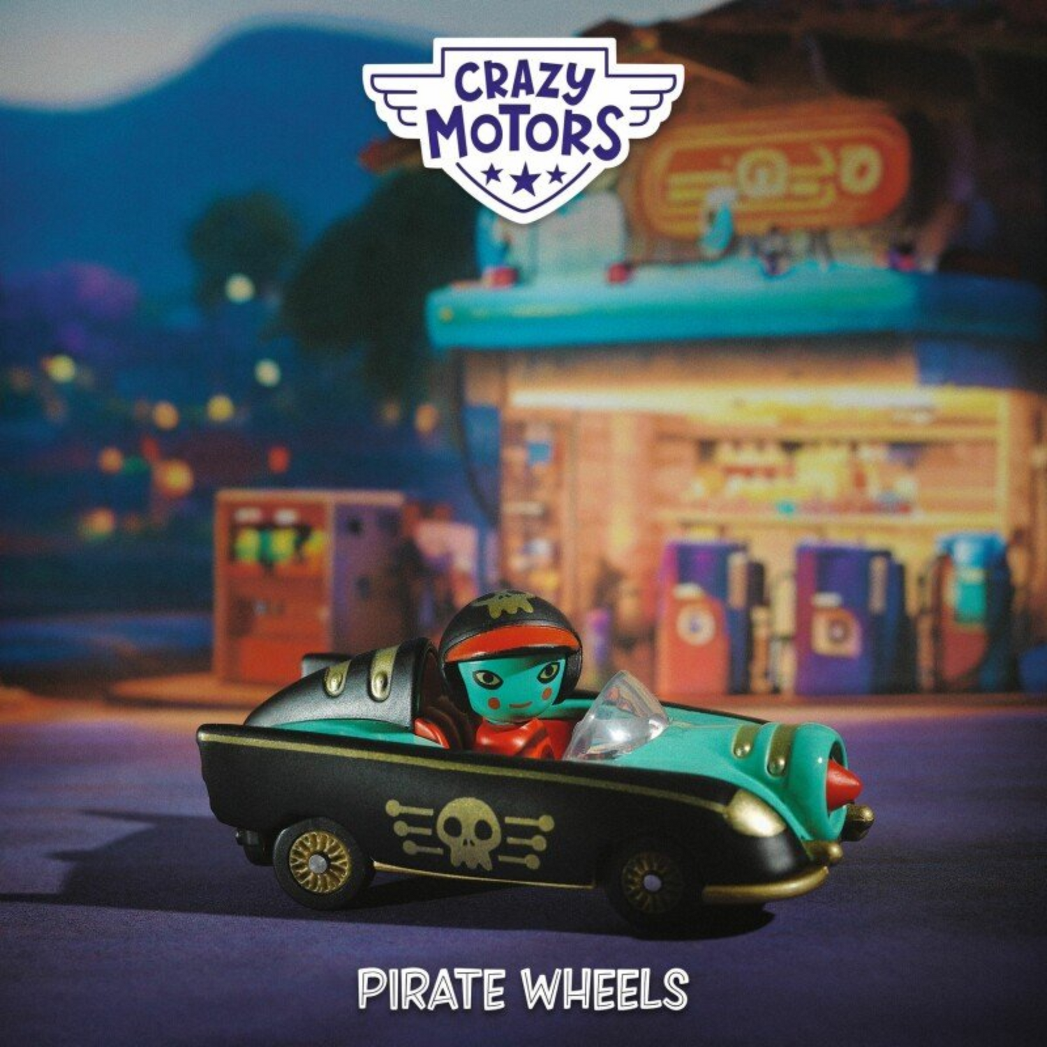 Crazy motors - Crazy cars - Pirate car