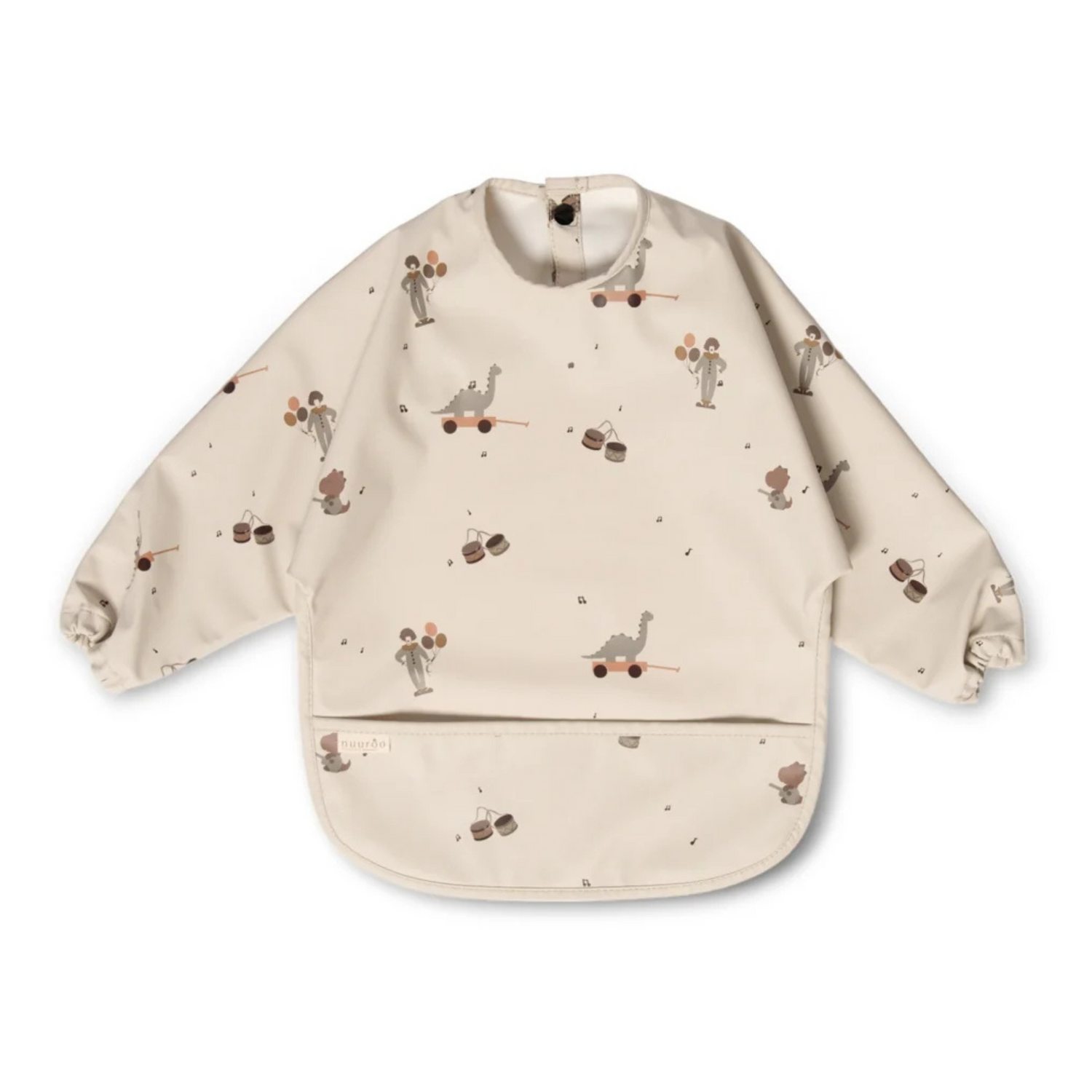 Nuuroo Luna bib with long sleeves - Koala forest