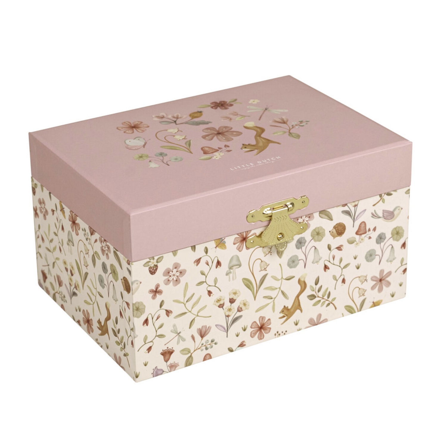 Musical jewelry box Rosa