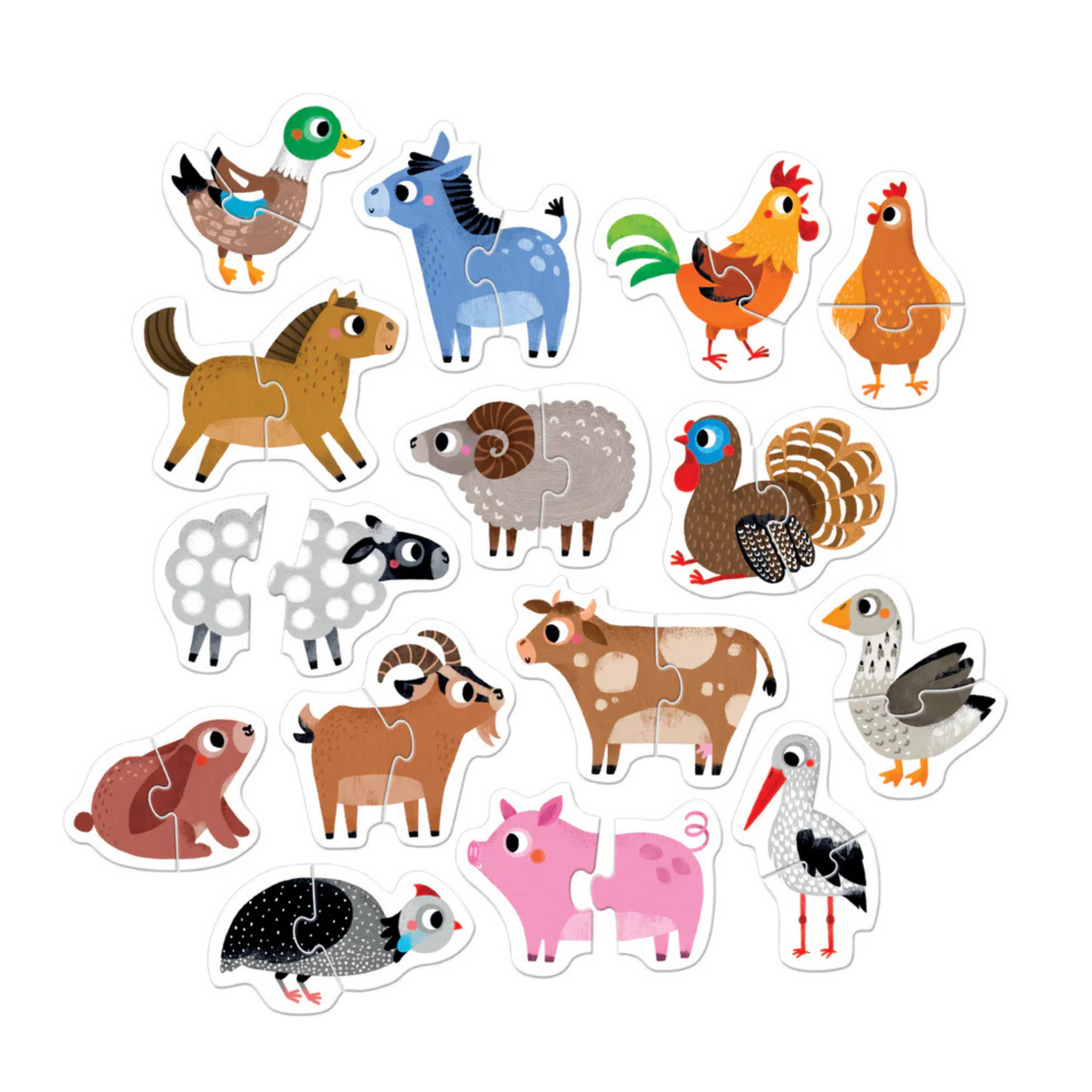 Farm Animals Puzzle 