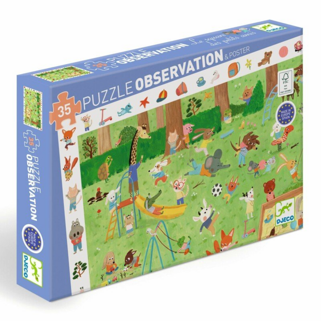 Puzzle - Little friends garden