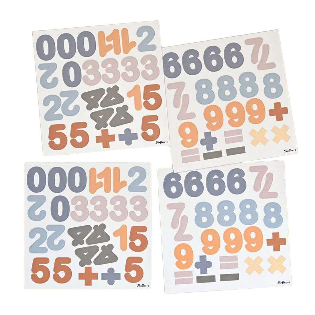 Magnetic numbers 100 - Caramel Blue