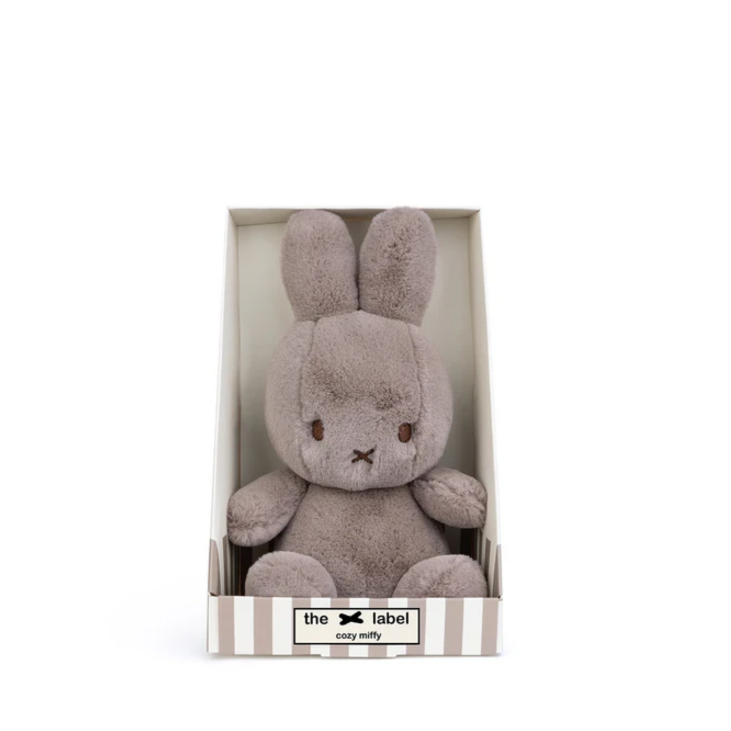 Miffy bunny in a gift box - Grey