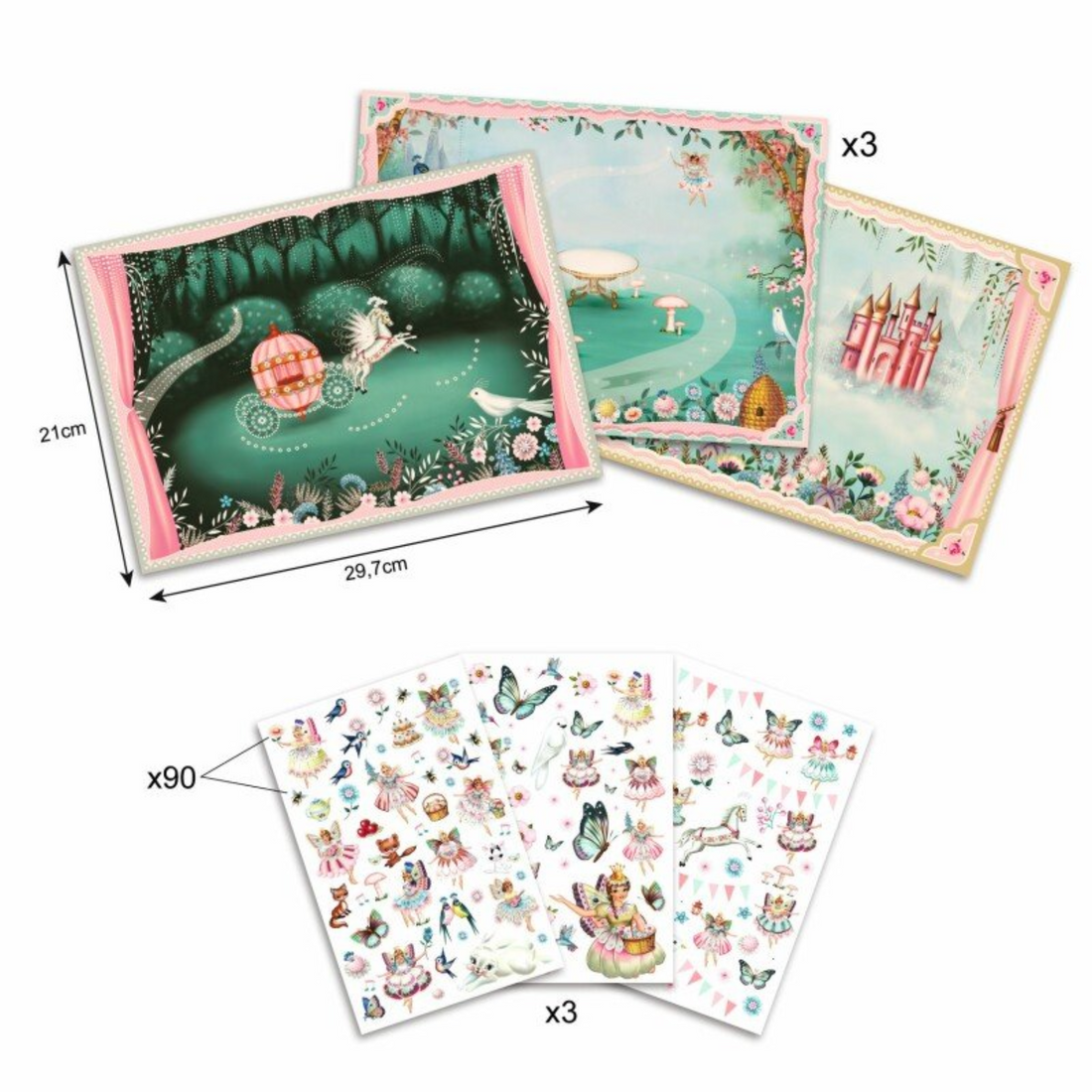 Eraser pictures - In Fairyland