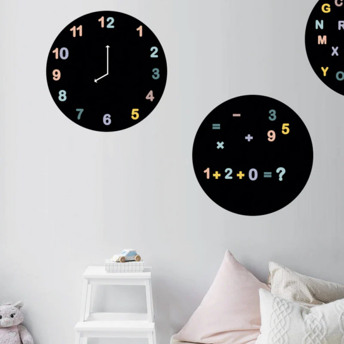 Magnetic numbers 100 - Pastel