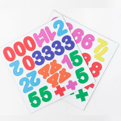 Magnetiniai skaičiai 100 - Multicolored