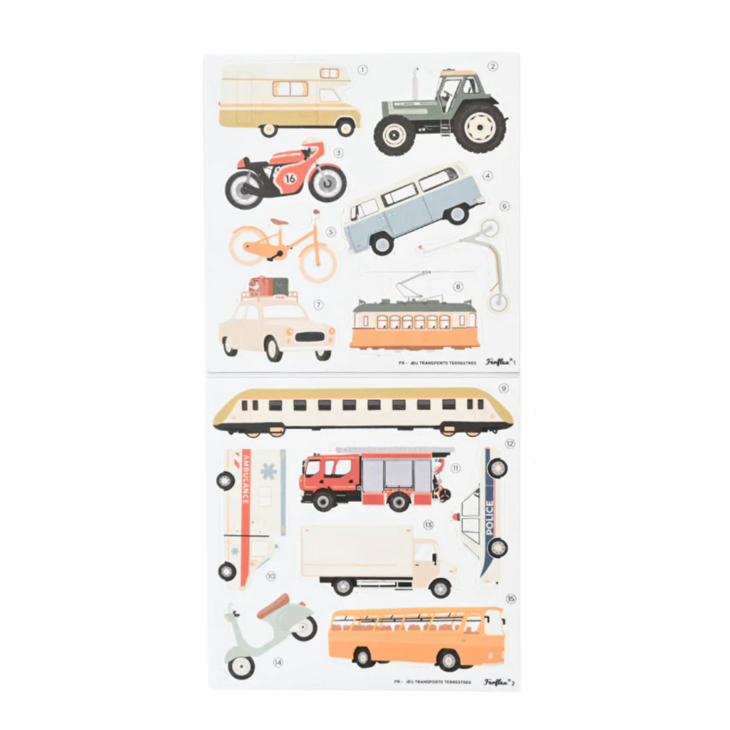 Magnetinis žaidimas - Land transport