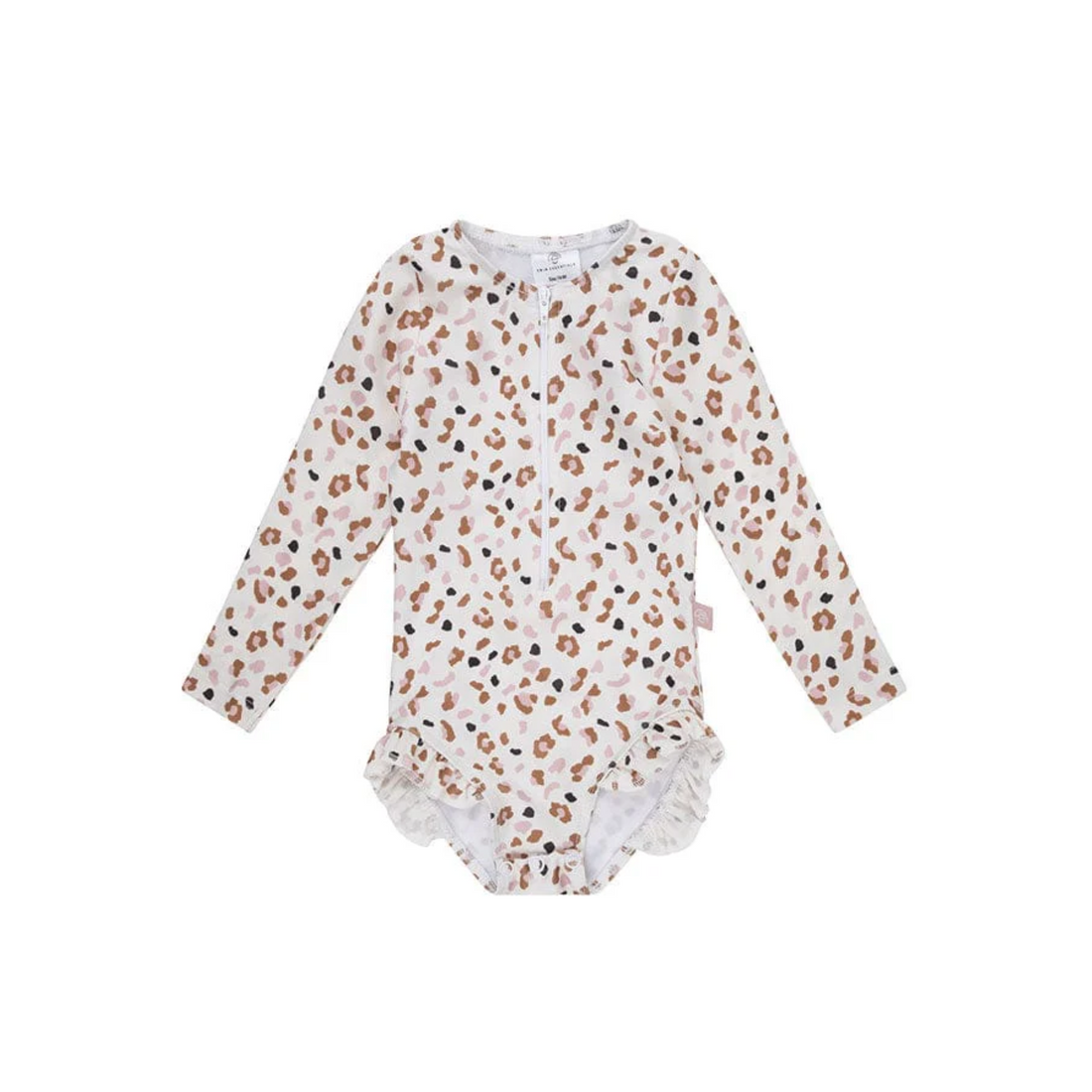 Long sleeve swimsuit - Leopard