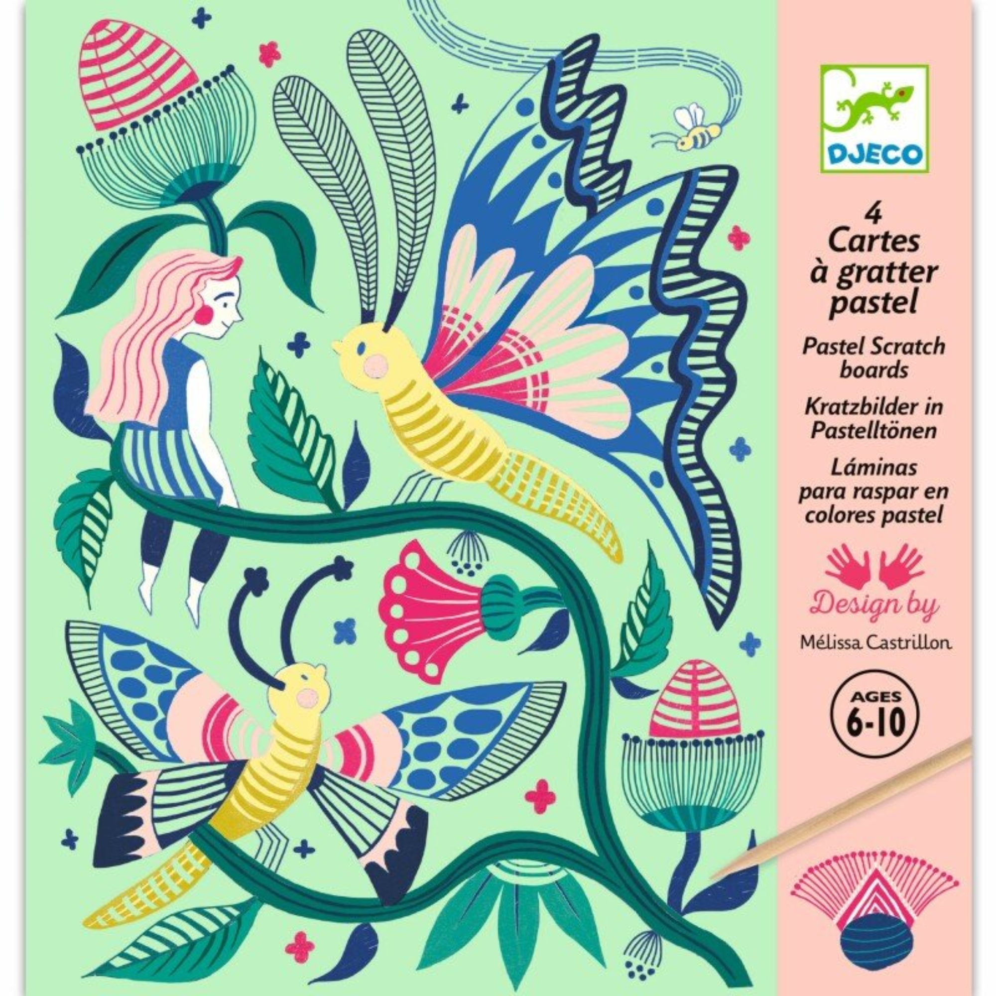 Nutrinamos kortelės - Fantasy garden