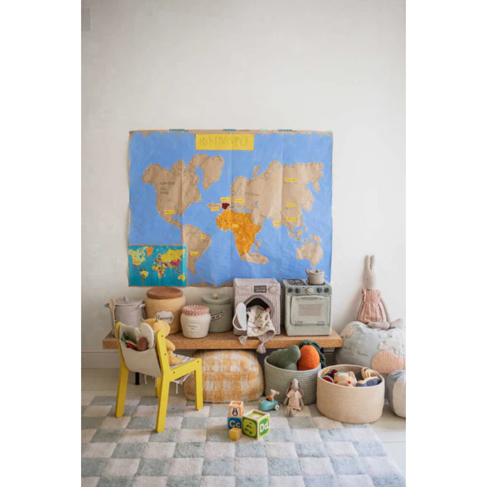 Kilimas Kitchen Tiles Blue Sage