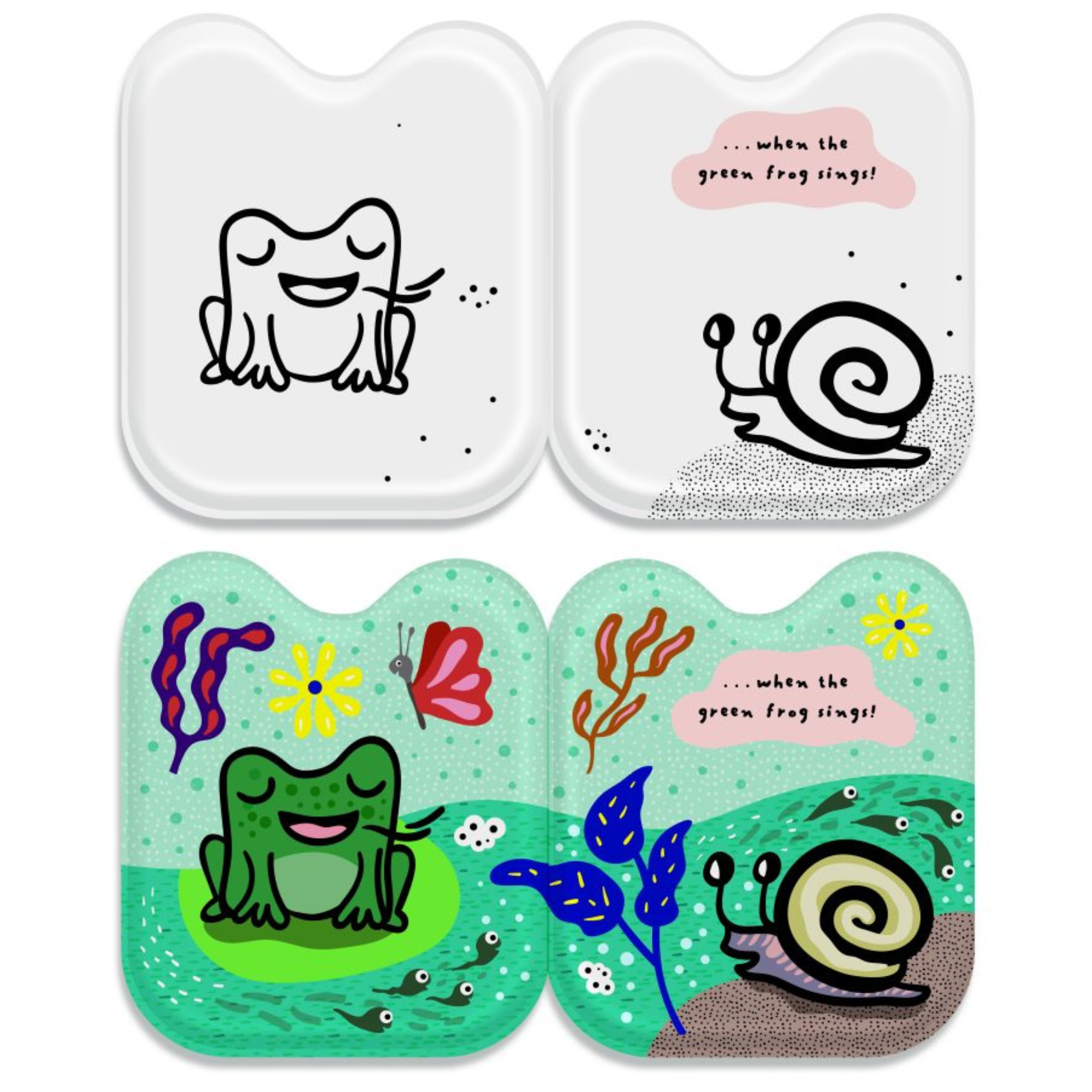 Wee Gallery Bath Book Color Me:Who&