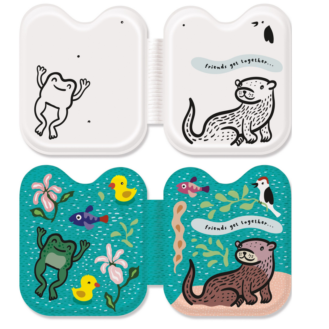 Wee Gallery Bath Book Color Me:Who&