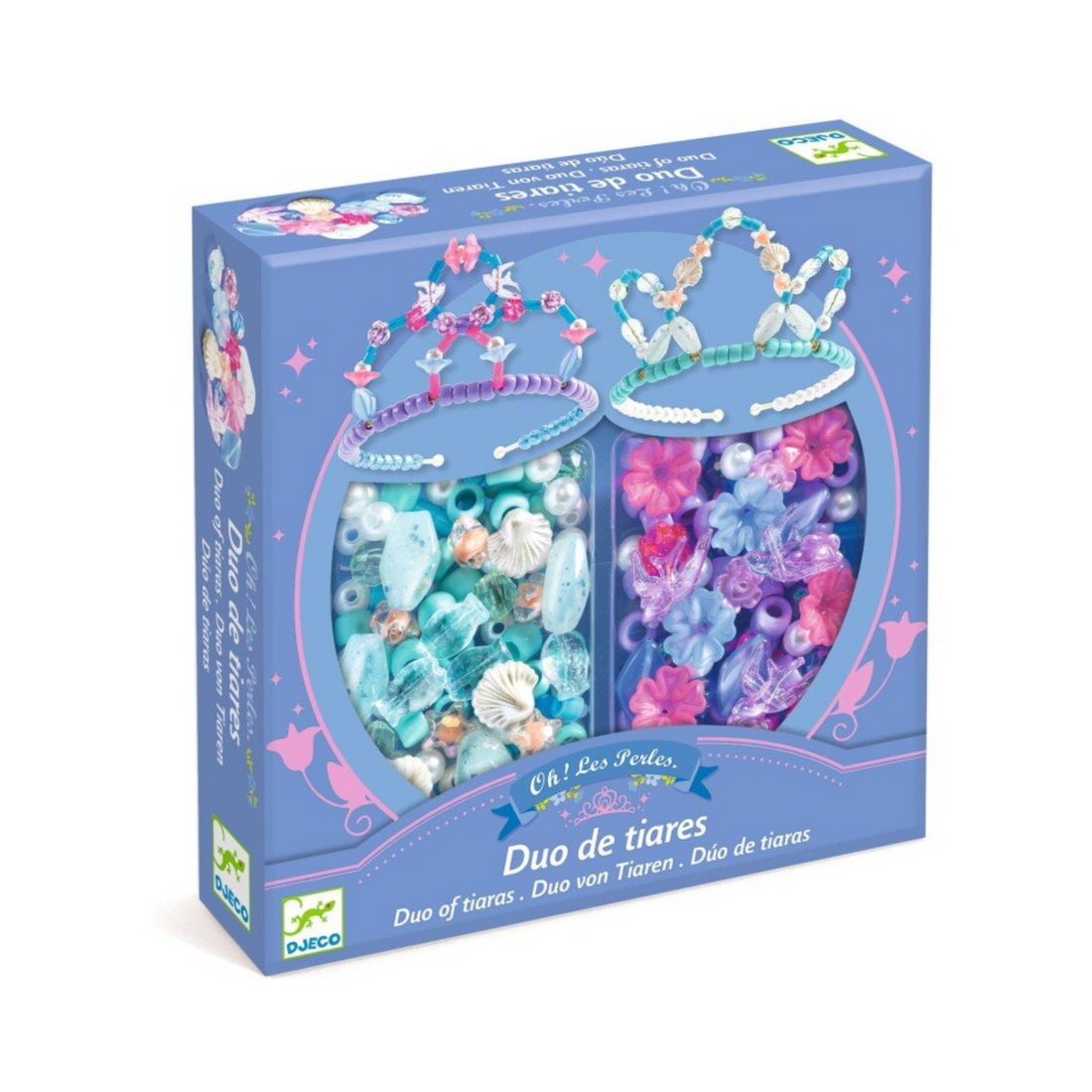 Djeco accessories piercing set - Beads and Alphabet