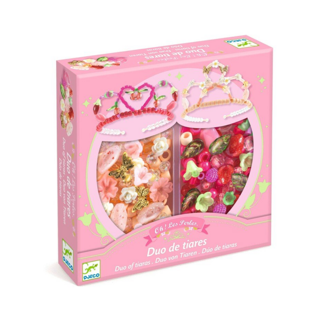 Djeco accessories piercing set - Beads and Alphabet