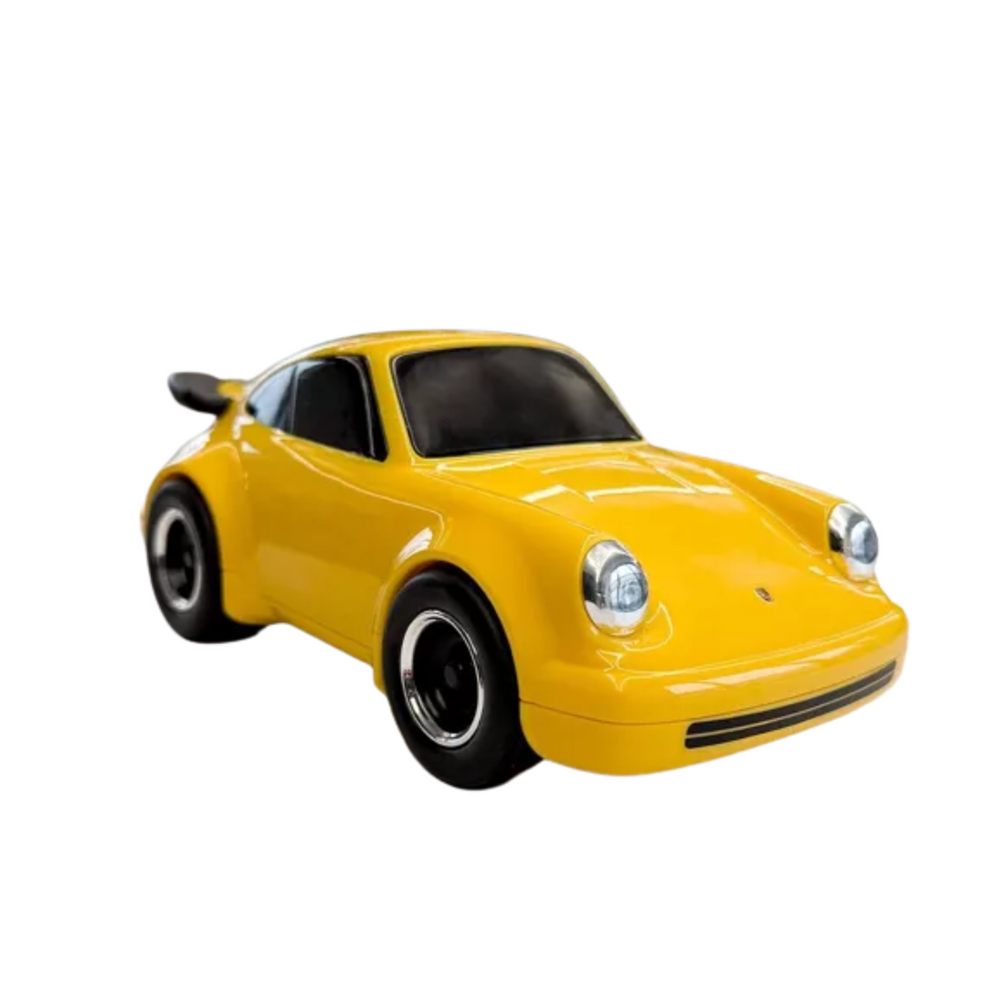 Porsche 911 Yellow racing car