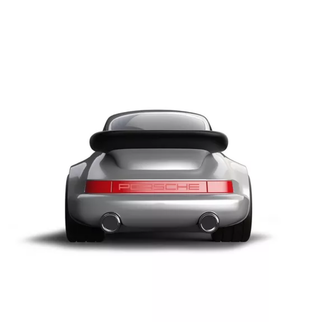Porsche 911 Silver racing car