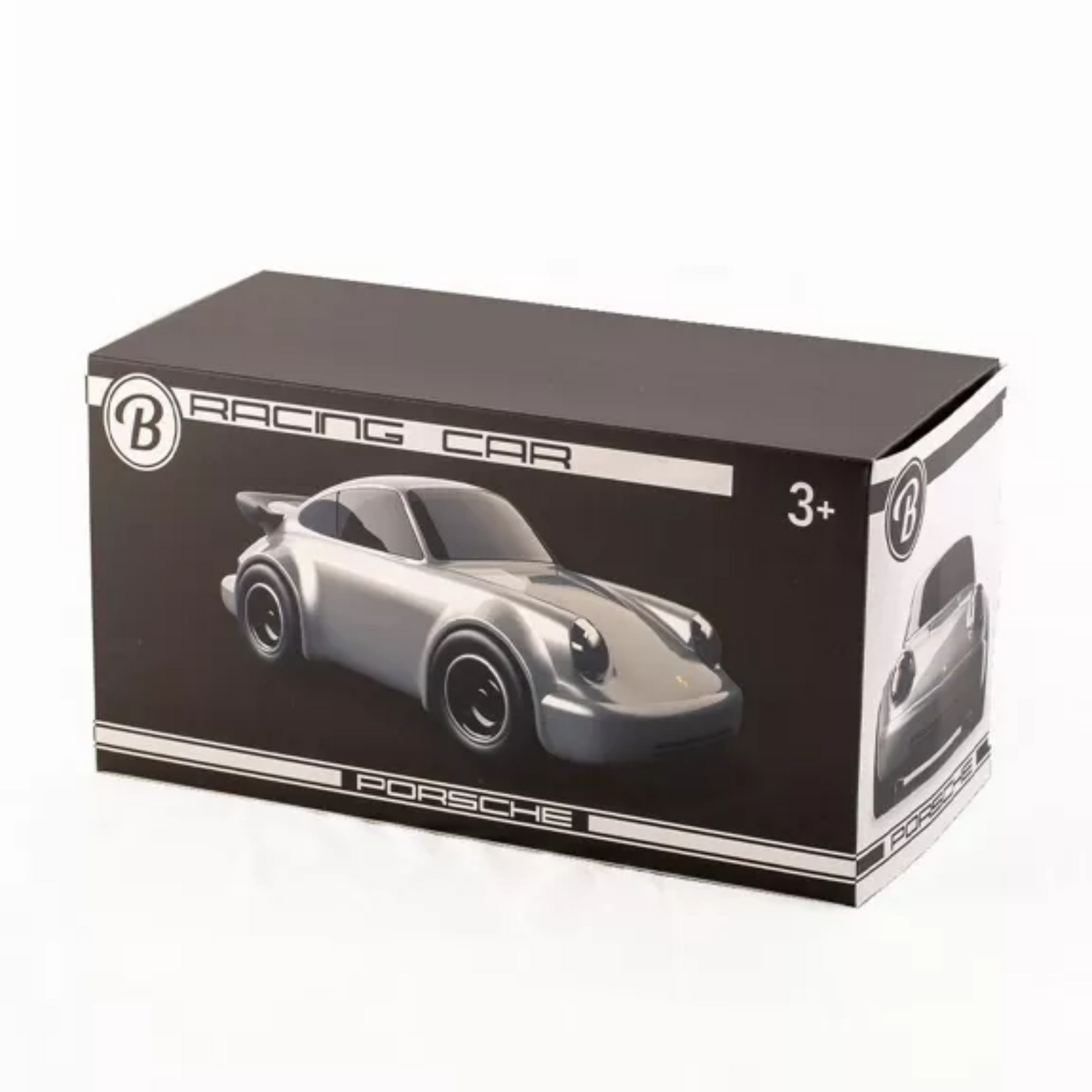 Porsche 911 Silver racing car