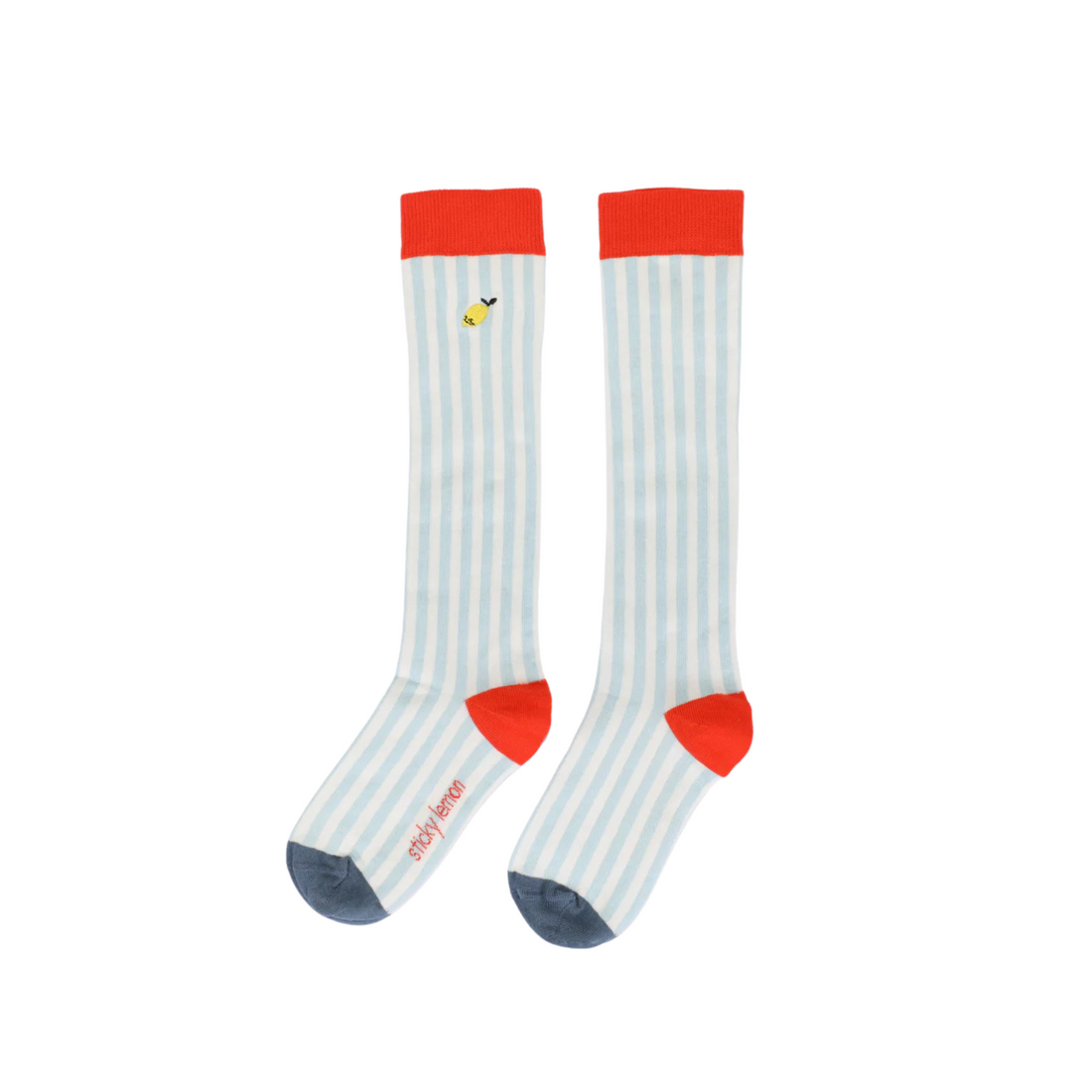 Socks - stripes | zissou blue