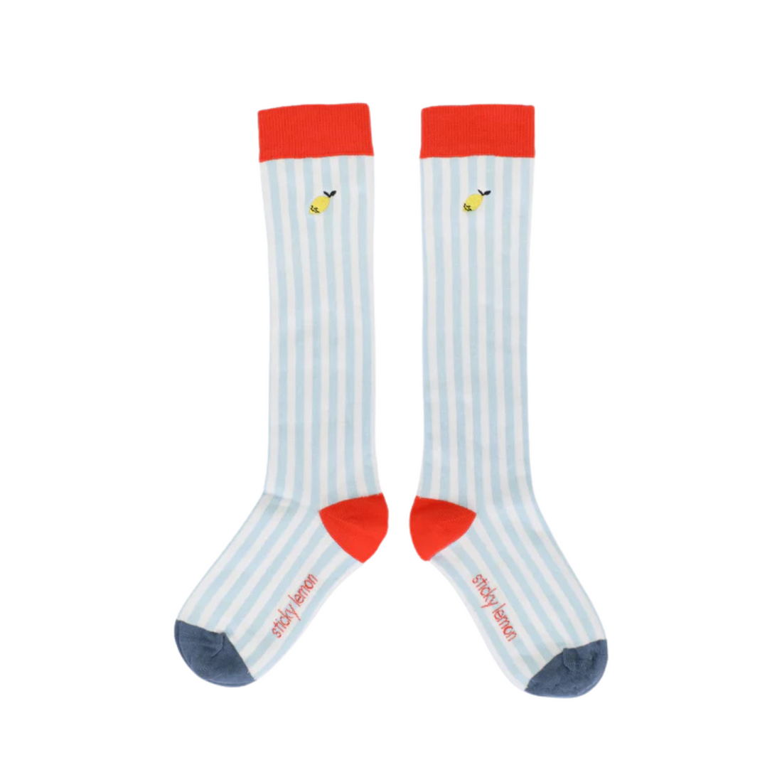 Socks - stripes | zissou blue