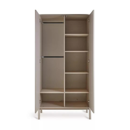 Wardrobe Ashi 2 doors - Various colors