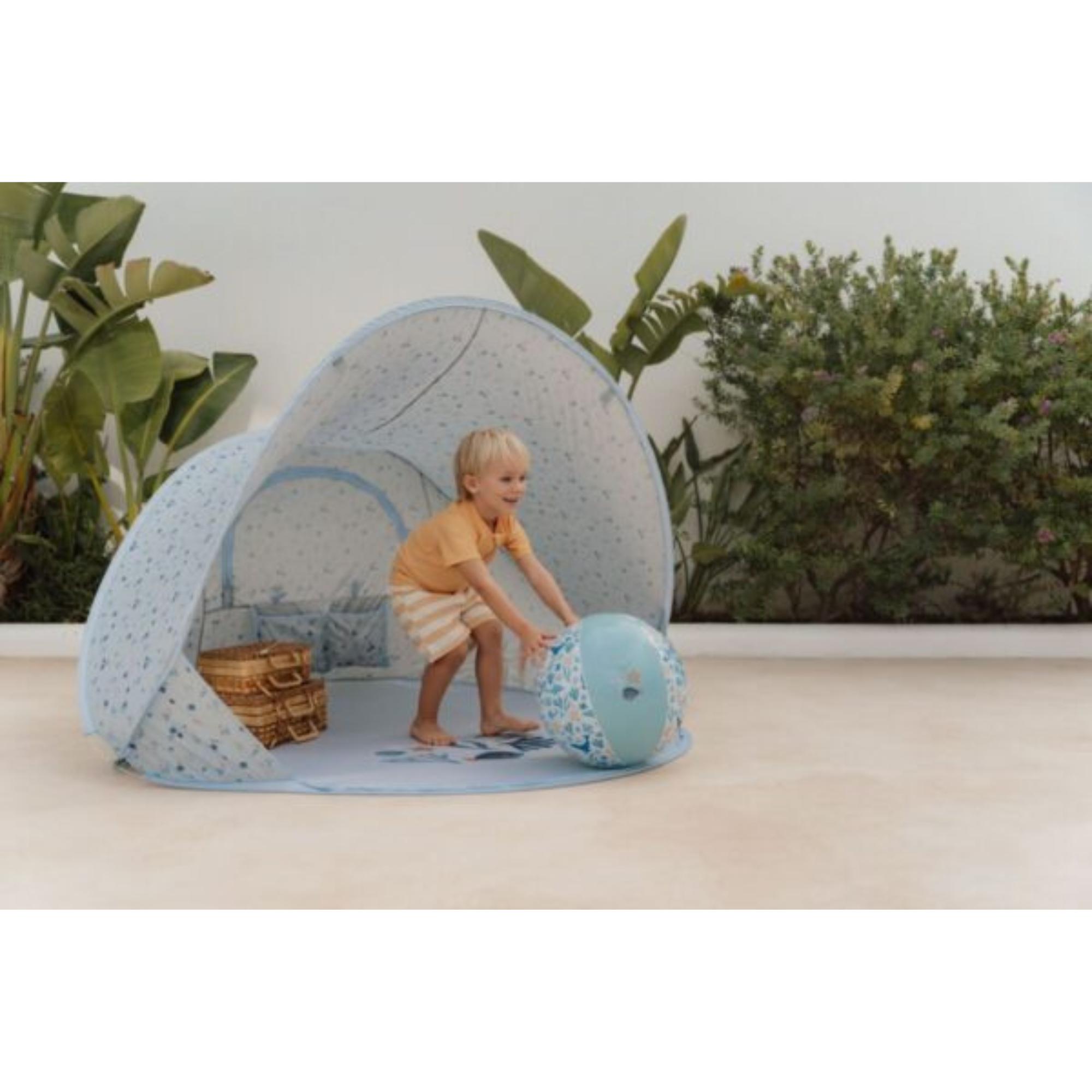 Beach tent - Ocean Dream Blue