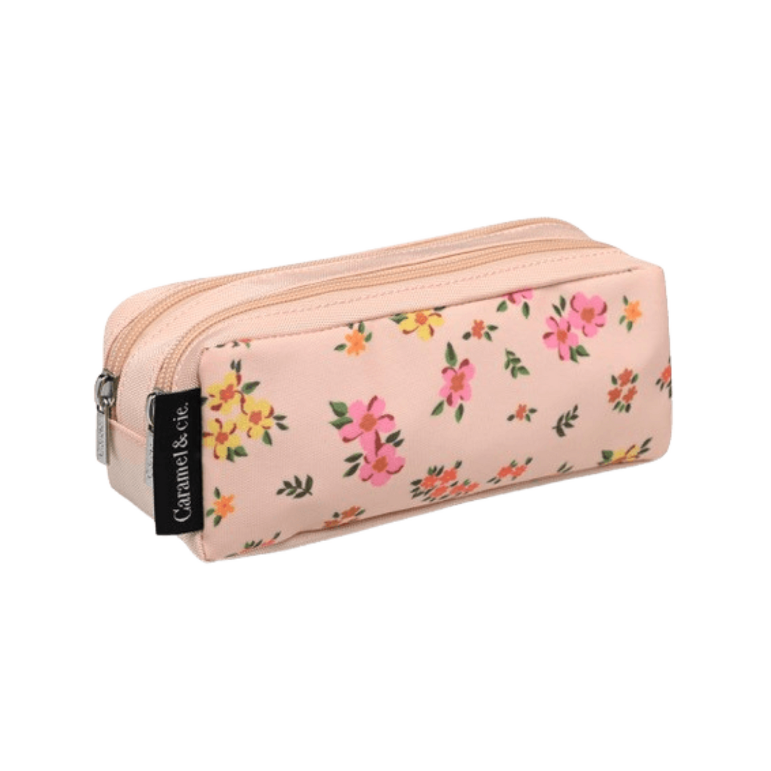 Caramel&amp;Cie pencil case Gray Lightning