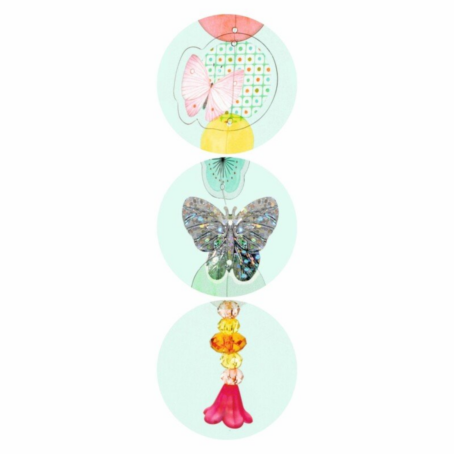 Pasidaryk pats - Suncatcher - Dancing butterflies