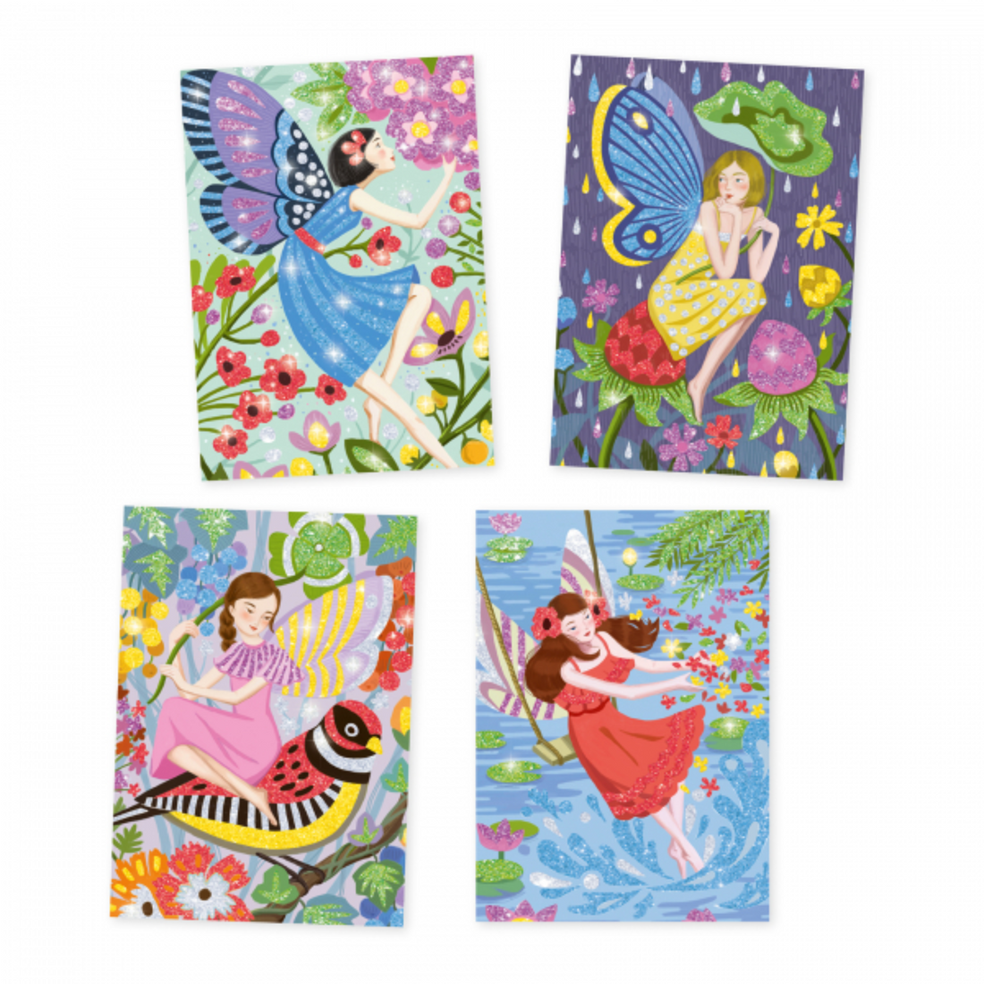 Creative set with glitter - The gentle life of fairies