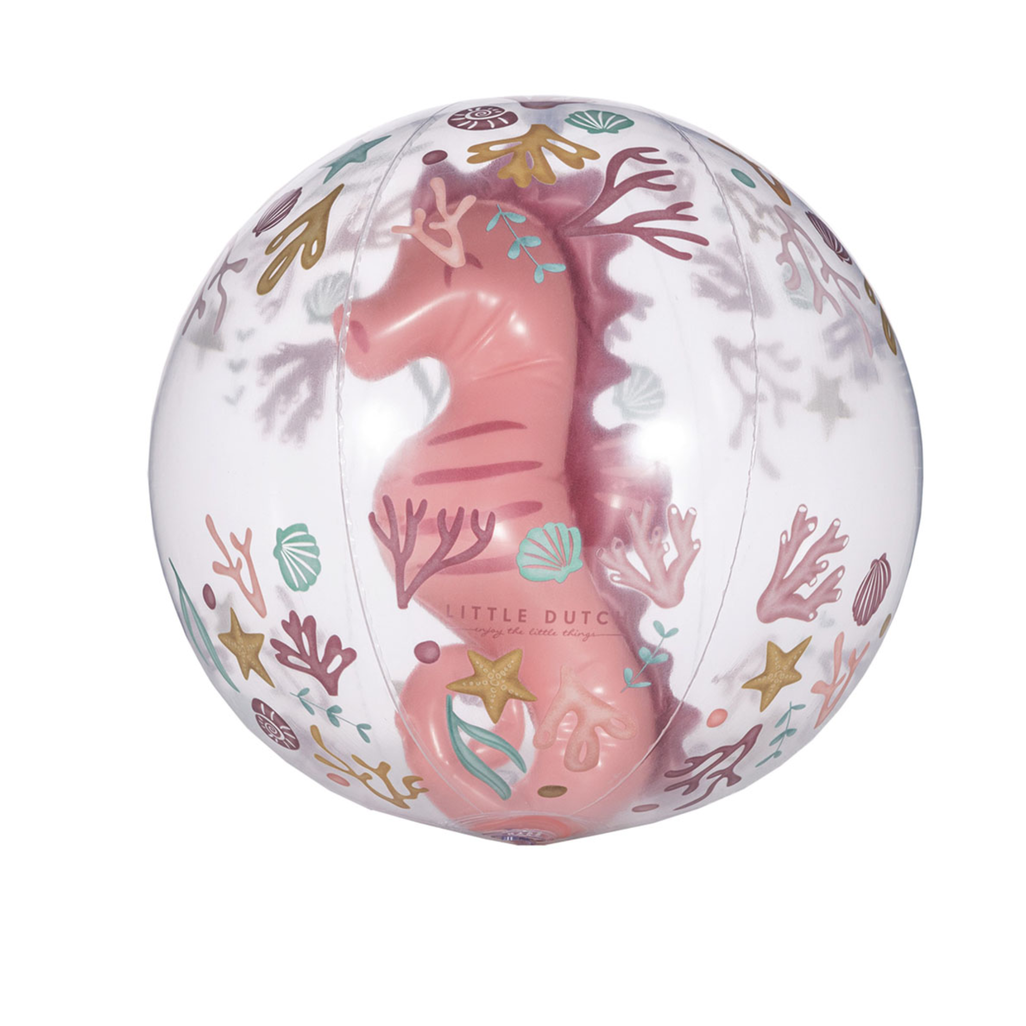 Beach ball - 3D Ocean Pink 