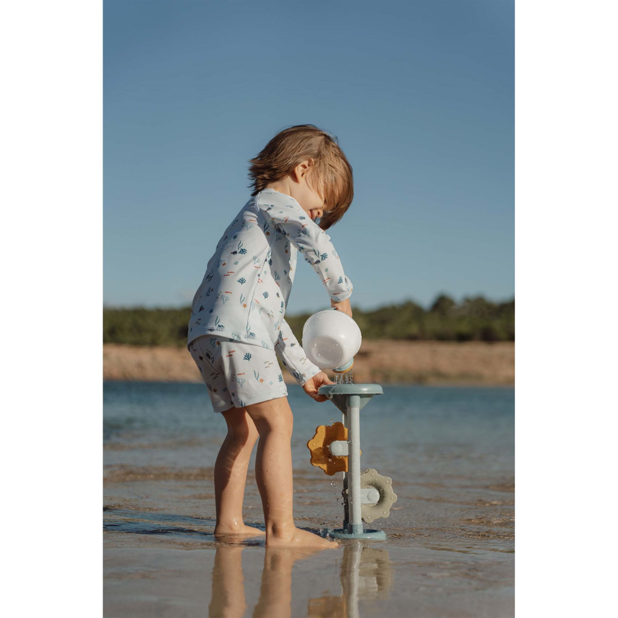 Sand toys - sand and water grinder Ocean Blue 