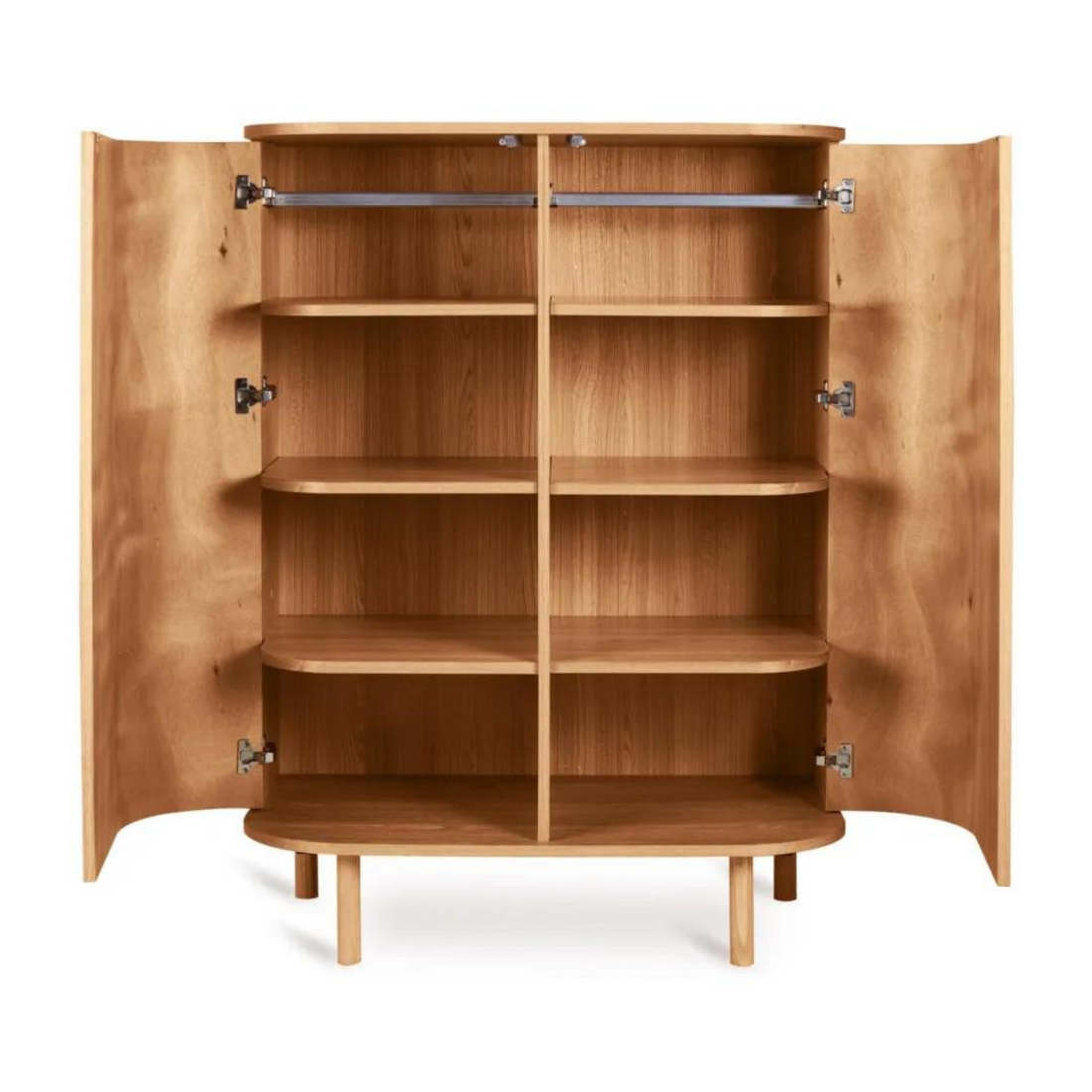 Quax wardrobe Flow Clay &amp; Oak - 3 doors