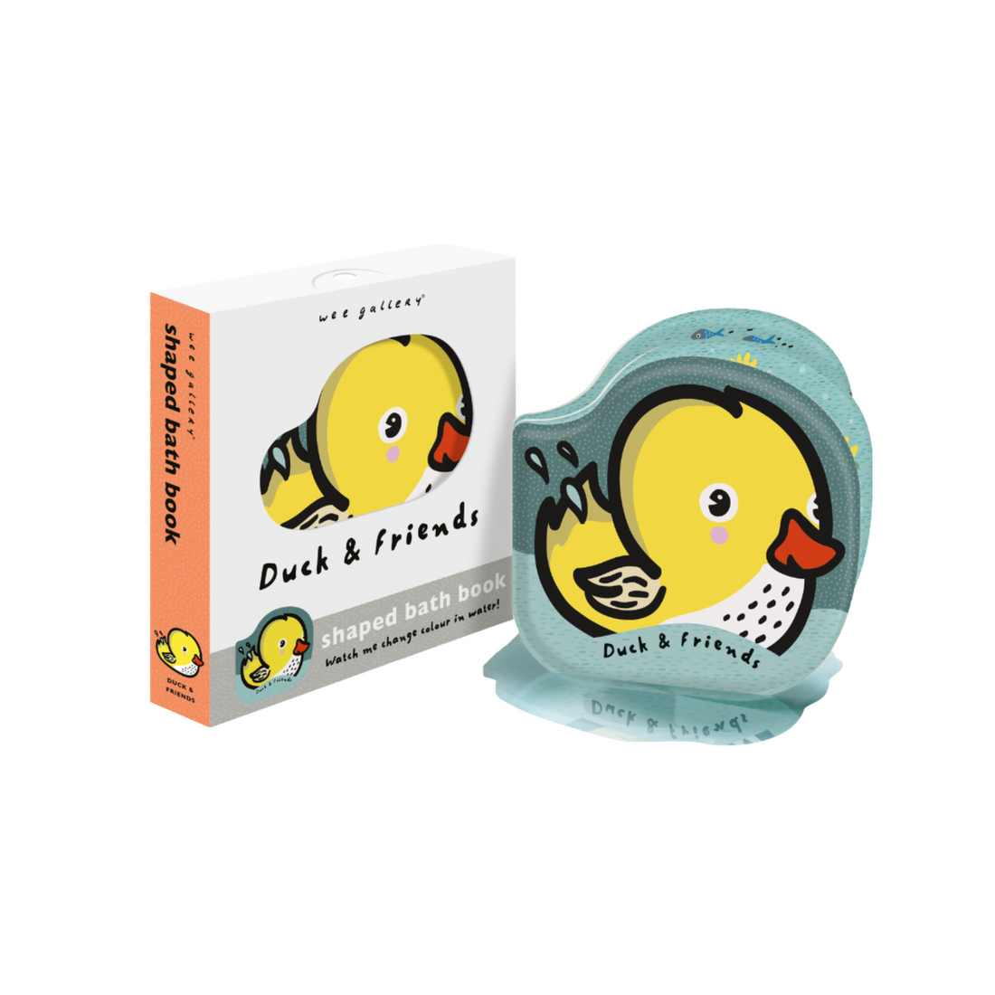 Wee Gallery Bath Book Color Me:Who&