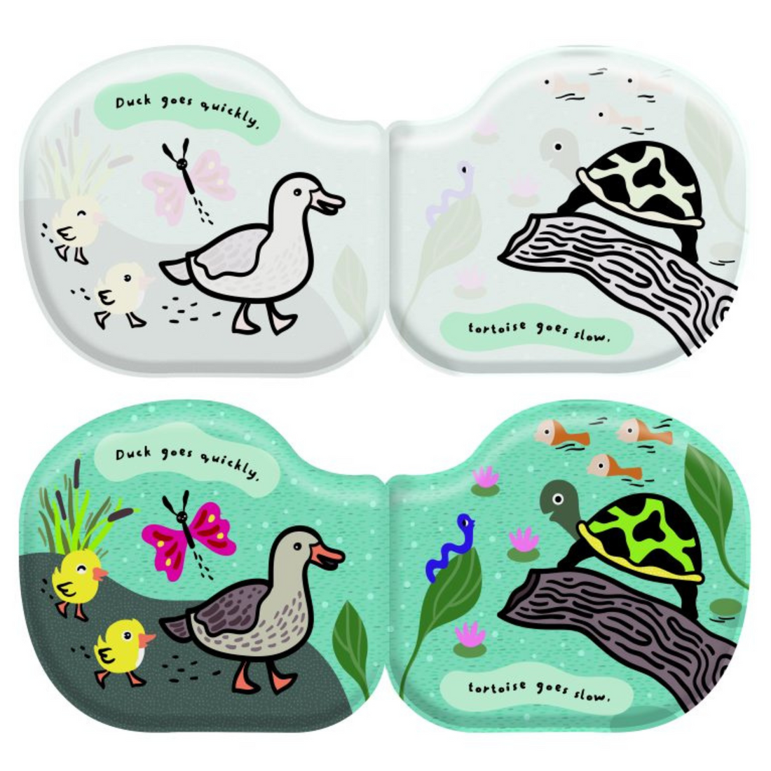 Wee Gallery Bath Book Color Me:Who&