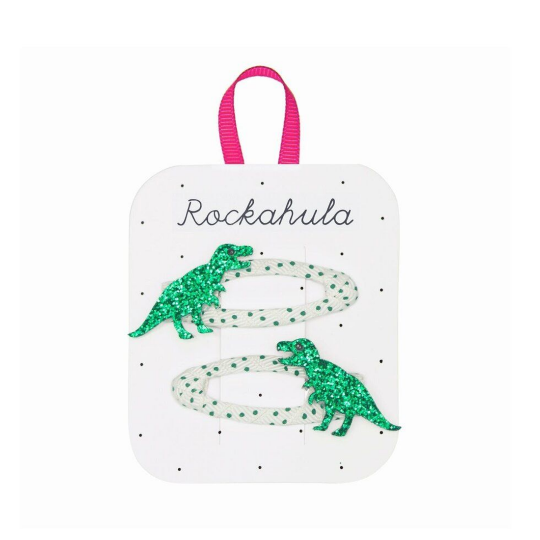 Plaukų segtukai - Spotty T-Rex