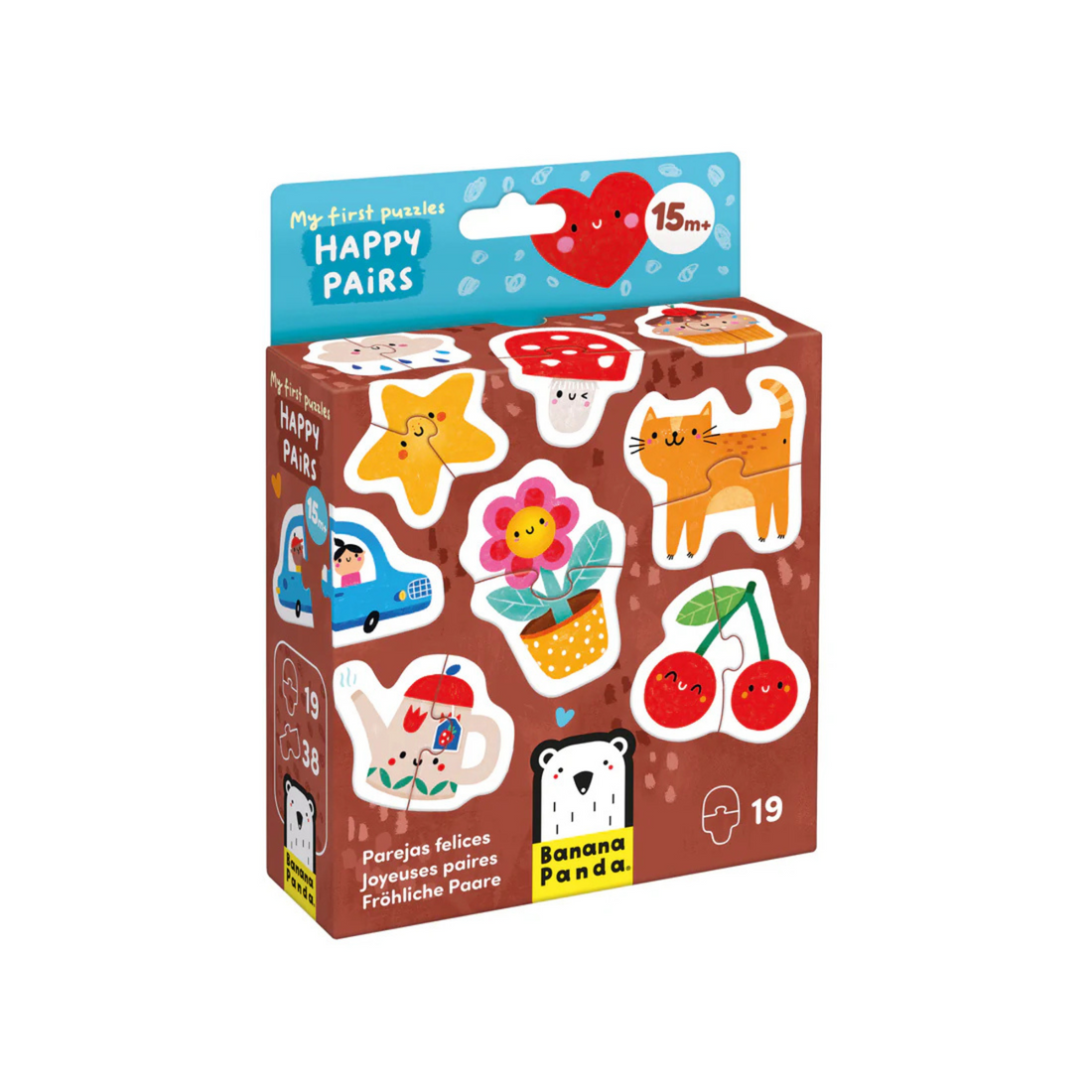 Pirmoji dėlionė Happy Pairs