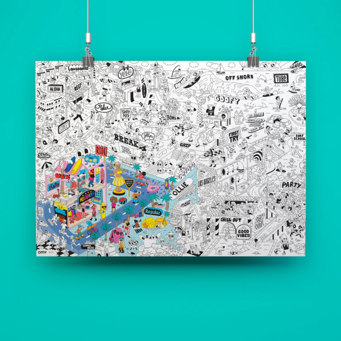Plakatas - Surf &amp; skate