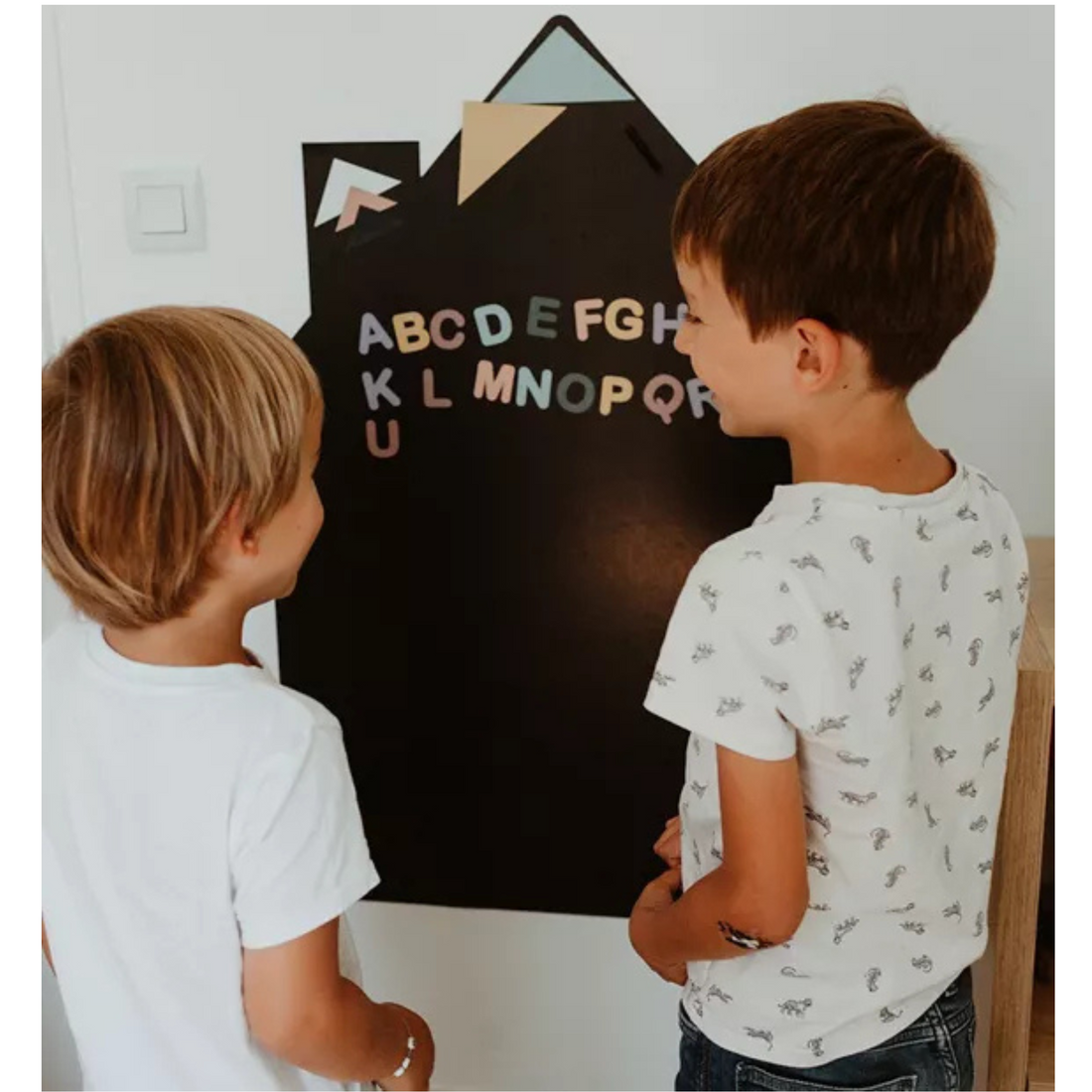 Magnetic letters 125 - Multicolored