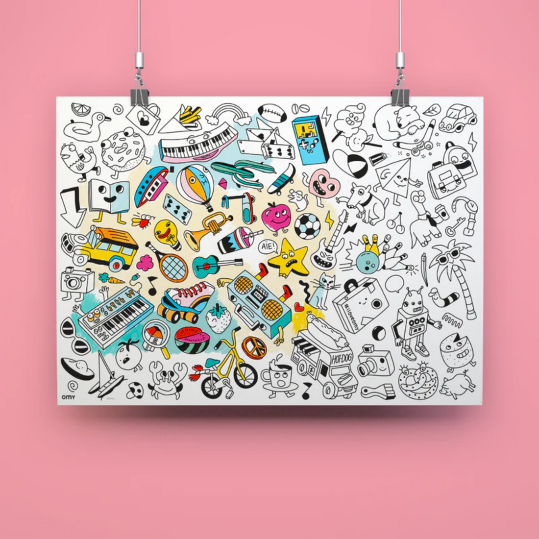 Plakatas - Baby Pop art