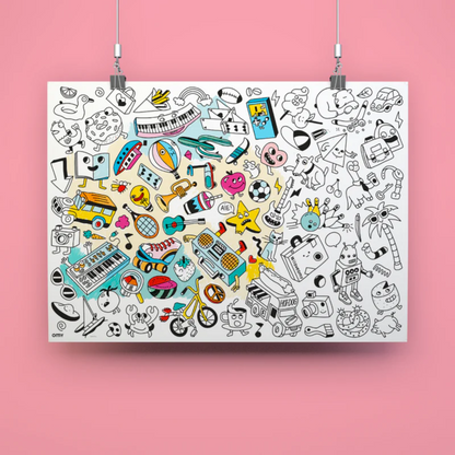 Plakatas - Baby Pop art