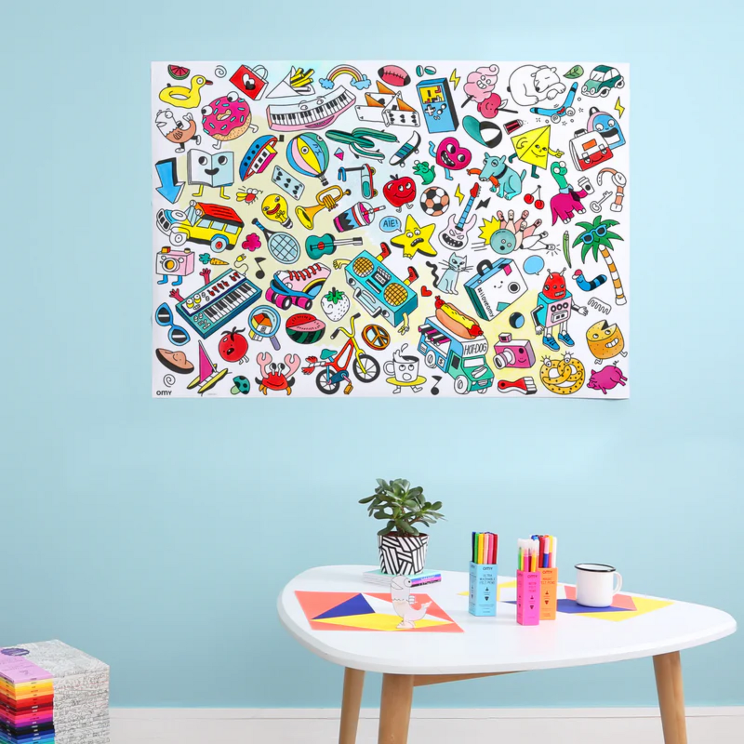 Plakatas - Baby Pop art