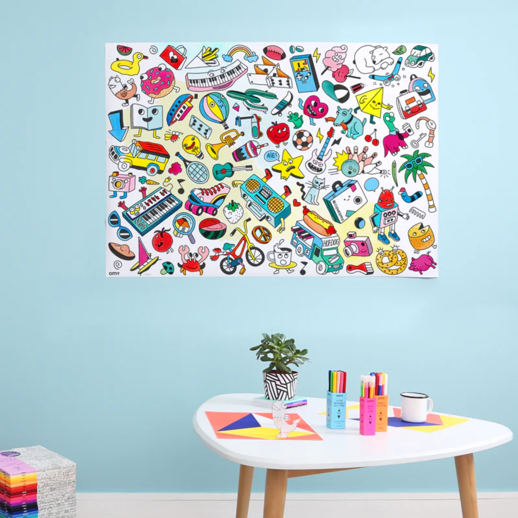 Plakatas - Baby Pop art