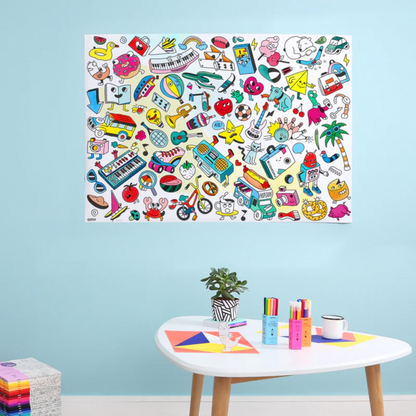 Plakatas - Baby Pop art