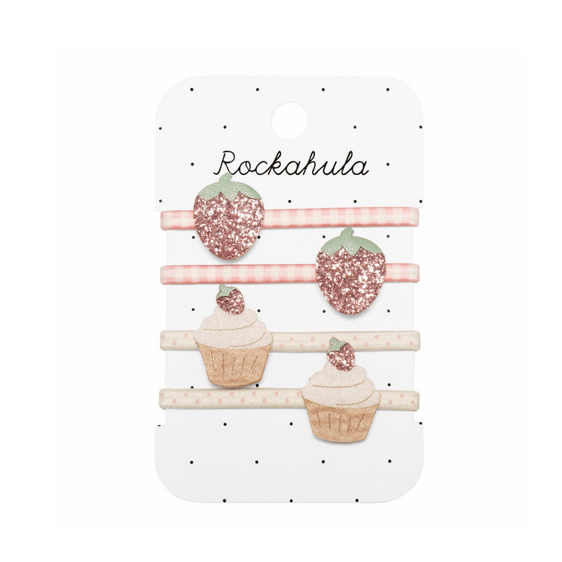 Plaukų gumytės - Sweet strawberry