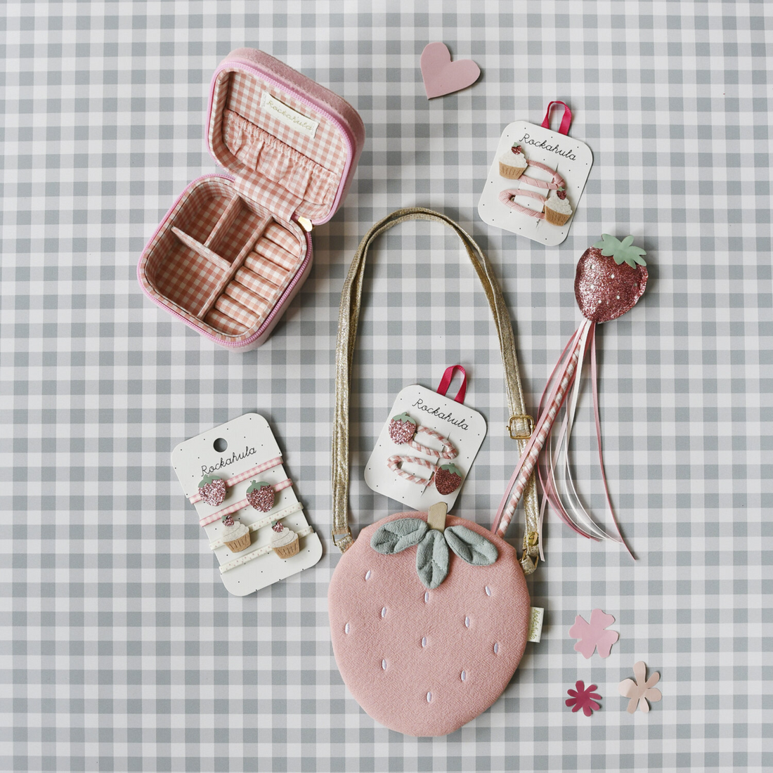 Plaukų gumytės - Sweet strawberry