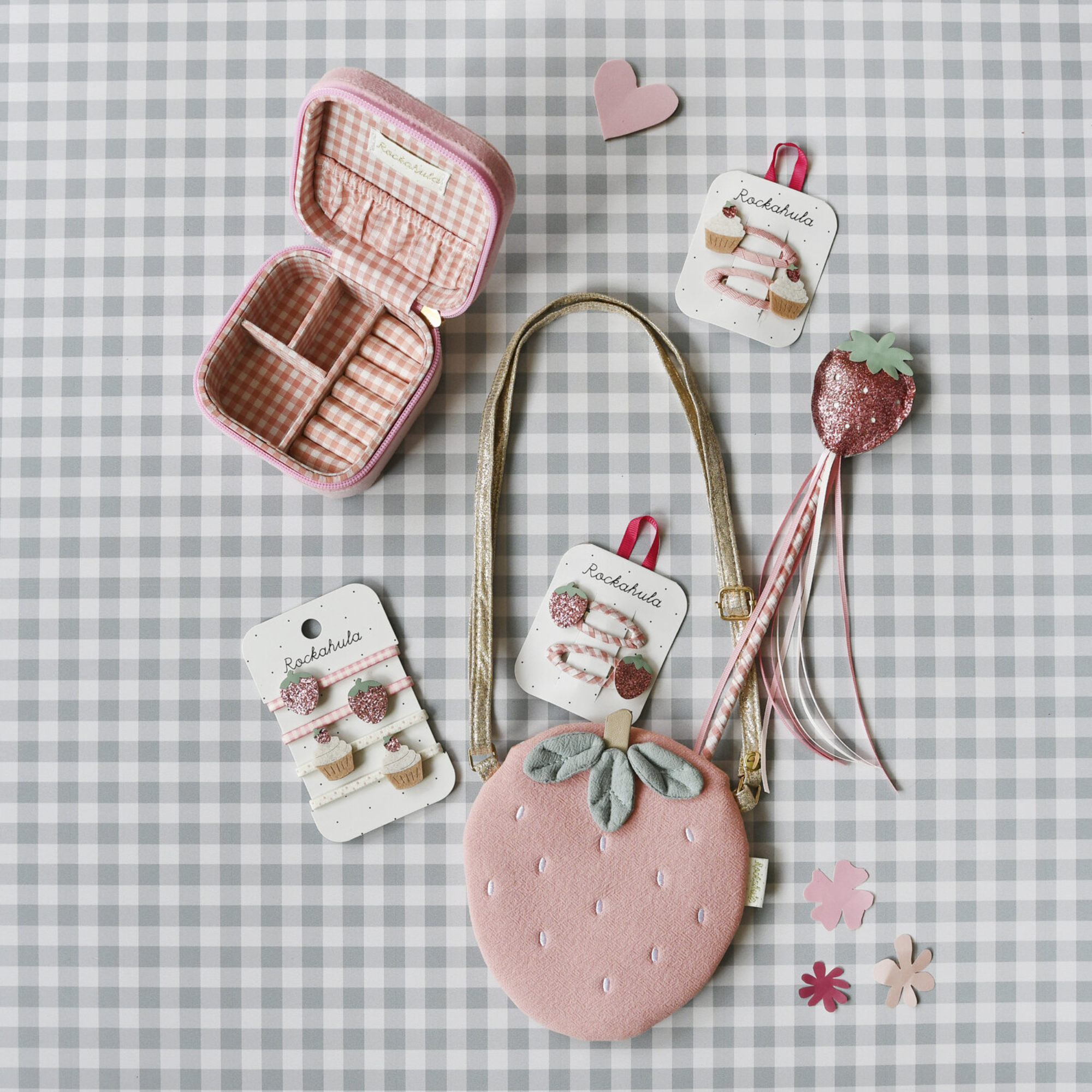 Plaukų gumytės - Sweet strawberry